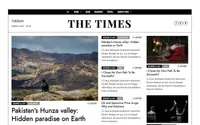 Times News Magazine Blog theme preview
