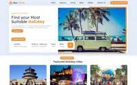 Tour Travel Package theme preview