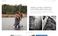 Travel Blogz theme preview