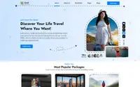 Travel Booking Solutions theme preview