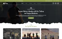Travel Hiking theme preview