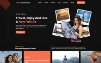 Travel Holiday Spots theme preview