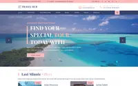 Travel Hub theme preview