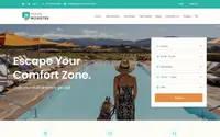 Travel Monster theme preview