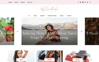 Travelholic theme preview