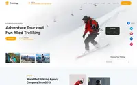 Trekking Blocks theme preview