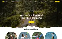 Trekking Sports theme preview