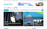 Trendy News theme preview