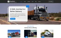 Trucking Services theme preview