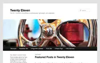 Twenty Eleven theme preview