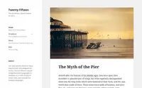 Twenty Fifteen theme preview