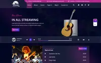 Ultimate Audio Streaming theme preview