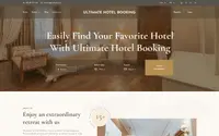 Ultimate Hotel Booking theme preview