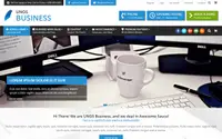 Unos Business theme preview