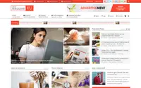 Unos Magazine Vu theme preview