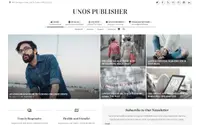 Unos Publisher theme preview
