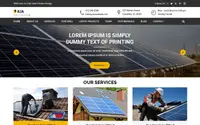Urja Solar Energy theme preview