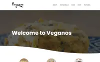 Veganos theme preview