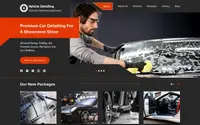 Vehicle Detailing theme preview