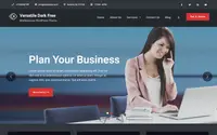 Versatile Business Dark theme preview