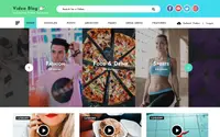 Video Blog theme preview