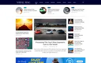 Viral Mag theme preview