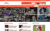 Viral News Center theme preview