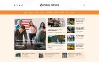 Viral News theme preview