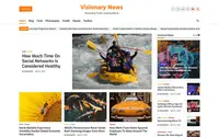 Visionary News theme preview