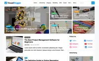 VisualBlogger theme preview