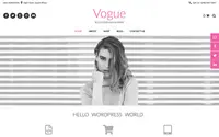 Vogue theme preview