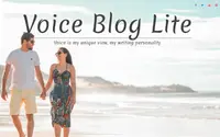 Voice Blog Lite theme preview