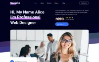 Vorfolio theme preview