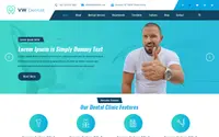 VW Dentist theme preview