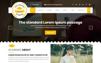 VW Education Academy theme preview