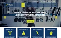 VW Fitness theme preview