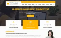 VW Parallax theme preview