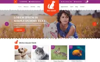 VW Pet Shop theme preview