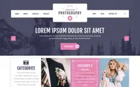 VW Photography theme preview