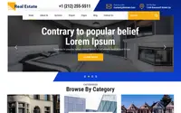 VW Real Estate theme preview