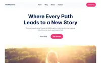 Wanderer Blog theme preview