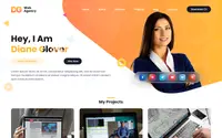 Web Agency Elementor theme preview