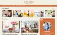Web Blog theme preview