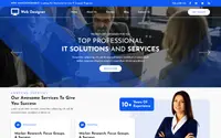 Web Designer Elementor theme preview