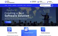 Web Development Company theme preview
