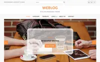 Weblog theme preview