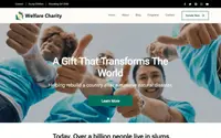 Welfare Charity theme preview