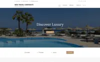 WEN Travel Corporate theme preview