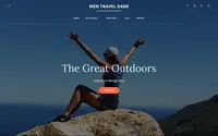 WEN Travel Dark theme preview