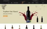 Wine Store theme preview